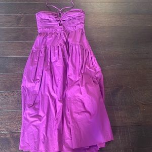 Ulla Johnson Pink Spaghetti Strap Sundress for Prom